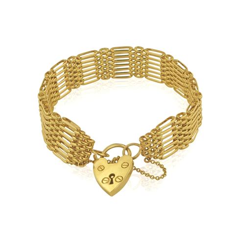 pre owned gold bracelets uk.